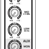 8) PAN permette di controllare la posizione del segnale del canale nell immagine stereo.