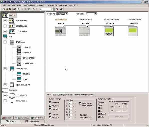 Editor intuitivo di schemi di circuito EZSoft. EZSoft rende ogni operazione particolarmente facile per gli utenti.