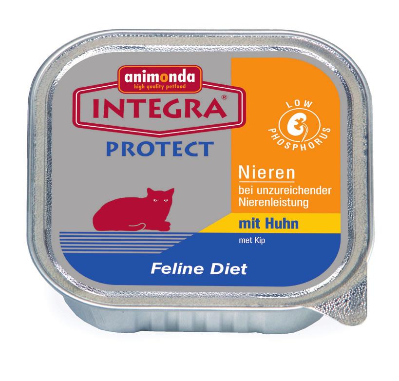 INTEGRA Protect RENAL Alimento completo per gatti con scarsa funzionalità dei reni (insufficienza renale) ed insufficienza renale cronica (CRF) I gatti che soffrono di insufficienza renale