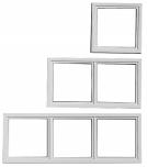 Altri componenti Cornici EI 998 5 8894 A3 Cornice singola, bianco RAL 906. L 8 mm x H 8 mm EI 999 3 8894 B3 Cornice doppia, bianco RAL 906.