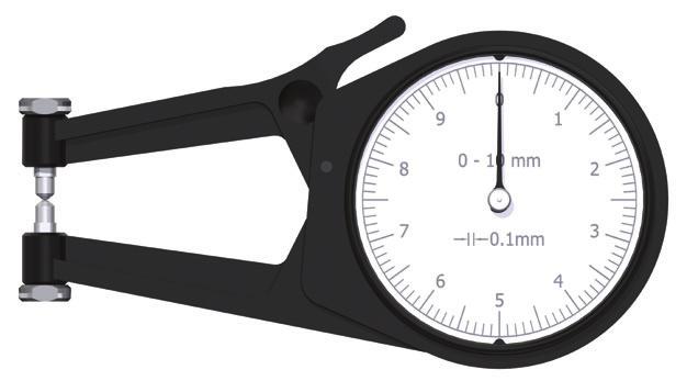 misuratori rapidi per ESterni Misuratori rapidi per esterni Consentono la misurazione di diametri esterni, spessori, scanalature, sedi di anelli OR e Seeger Protezione IP65.