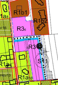 7) Nuove zone residenziali di espansione R3.6 e R3.5 proposta di trasformazione da classe acustica III a classe II R3.6 Classe acustica II vigente.