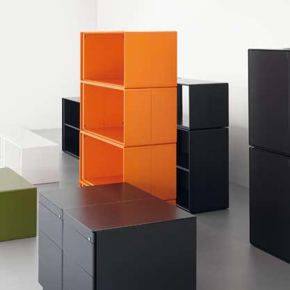 K22 also has a modular storage system which allows for numerous filing solutions.