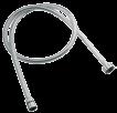 A516150 Flessibile doccia retinato realizzato in PVC atossico con attaco conico.