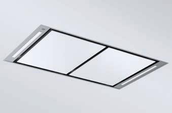 CAPPE A SOFFITTO, CAPPA SOSPESA DSDSR12 DSDSR12 DIAS Prestazioni elevate e design discreto: questa cappa viene montata direttamente nel soffitto.