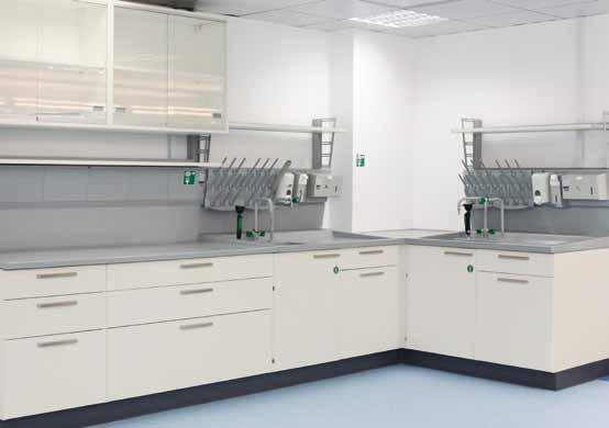 600 m² Tipo di laboratorio: Laboratori di ricerca Dotazione: Cappe