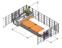 Dati tecnici H max H X Campi di lavoro e altezza Z Y X Y Pendolare Z H H max NO sospensione mm inch mm inch mm inch mm inch mm inch mm inch Rover Plast B FT 1224 2465 97 1260 50 - - 200 8 1980 78