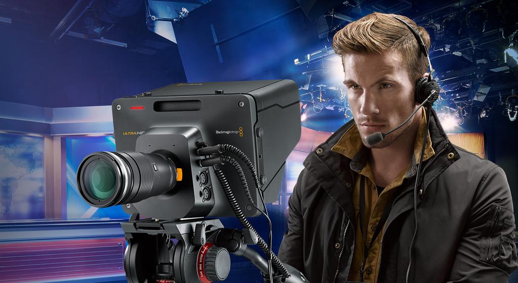 Press Release I nuovi modelli Blackmagic Studio Camera più leggeri ed economici Rimossa la batteria interna per ridurre peso e costo Europa: Manchester, Regno Unito 6 febbraio 2017 - Blackmagic