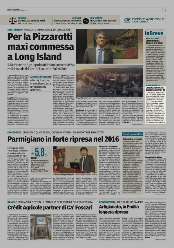 25 gennaio 2017 Pagina 5 Gazzetta di Parma Consultazioni Reach, questionari entro il 28.