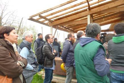 L ultima tappa del Tour della Canapa è stata la visita al cantiere ove