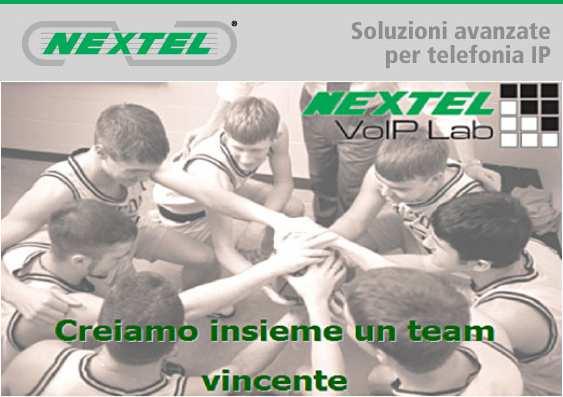 Nextel Italia s.r.l. ed è coperto da Copyright.