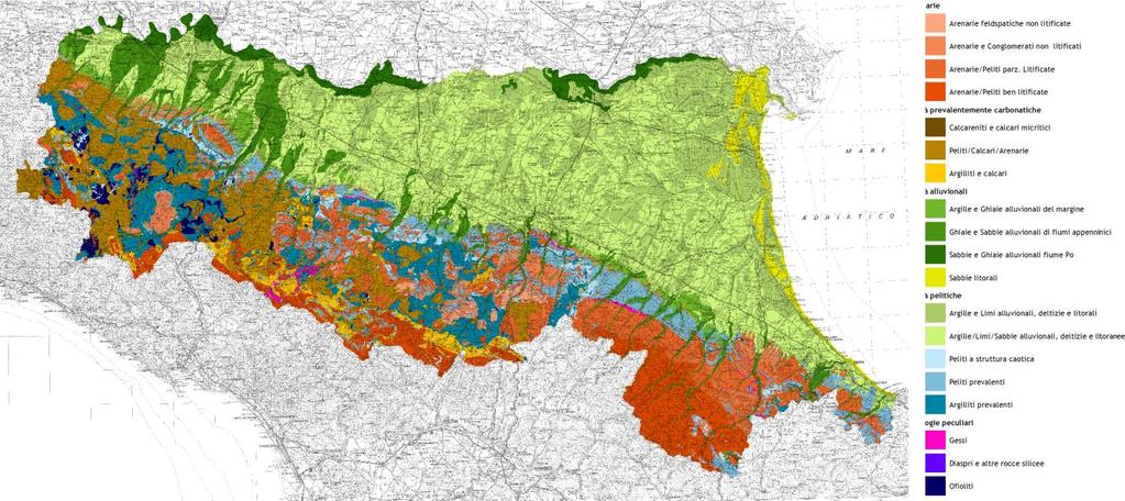 componenti ambientali (il clima, la vegetazione, il substrato roccioso, la dinamica geomorfologica, gli interventi umani.