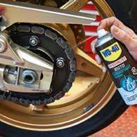 WD-40 Moto Grasso catena 400 ml PULITORE CATENA Elimina rapidamente sporco,