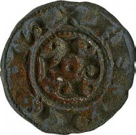 Comune di Emissioni comunali a nome di Enrico VI imperatore (1191-1337) 5. Bolognino piccolo, 1191-1236 Mistura g 0,57 mm 14,81 inv.