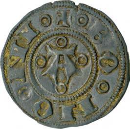 Stato della Chiesa - Governo autonomo di Governo autonomo di (1380-1450) 106. Bolognino grosso, 1390-1410 Argento g 1,24 mm 19,07 inv.
