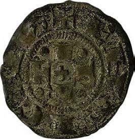 Stato della Chiesa Emissioni comunali a nome di Enrico VI imperatore (1191-1337) 10. Bolognino piccolo, 1306 (?) Mistura g 0,53 mm 14,12 inv.