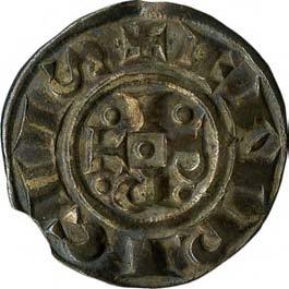 Comune di Emissioni comunali a nome di Enrico VI imperatore (1191-1337) 12. Bolognino grosso, 1236-1250 Argento g 1,33 mm 19,05 inv.