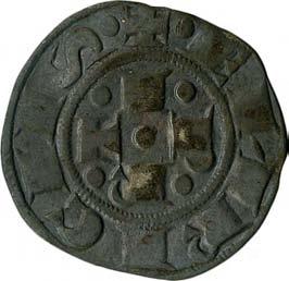 Comune di Emissioni comunali a nome di Enrico VI imperatore (1191-1337) 18. Bolognino grosso, 1240-1250 Argento g 1,35 mm 19,14 inv.