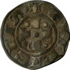 Stato della Chiesa Emissioni comunali a nome di Enrico VI imperatore (1191-1337) 37. Bolognino grosso, 1280-1290 Argento g 1,4 mm 18,79 inv.