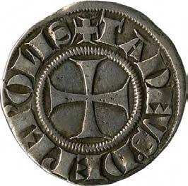 Signoria di Taddeo Pepoli (1337-1347) 63. Pepolese da 2 bolognini, 1337 Argento g 2,66 mm 21,4 inv.