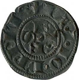 Signoria di Giacomo e Giovanni Pepoli (1347-1350) 71. Bolognino grosso, 1347-1350 Argento g 1,28 mm 18,71 inv.
