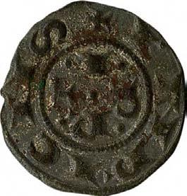 Comune di Emissioni comunali a nome di Enrico VI imperatore (1191-1337) 3. Bolognino piccolo, 1191-1236 Mistura g 0,57 mm 14,94 inv.