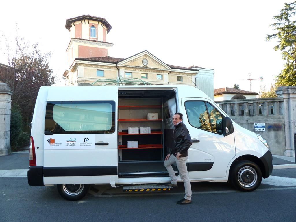 PRESTITO INTERBIBLIOTECARIO LOCALE Il servizio viene assicurato: 3 volte a settimana per le biblioteche di Monfalcone