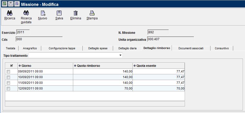 applicare. Nel caso in cui lo stesso trattamento non preveda la ritenuta IRPEF, la quota esente verrà automaticamente annullata.