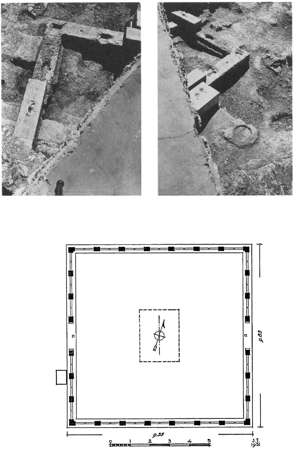 Fig. 17 - Cavità e tagli sullo zoccolo