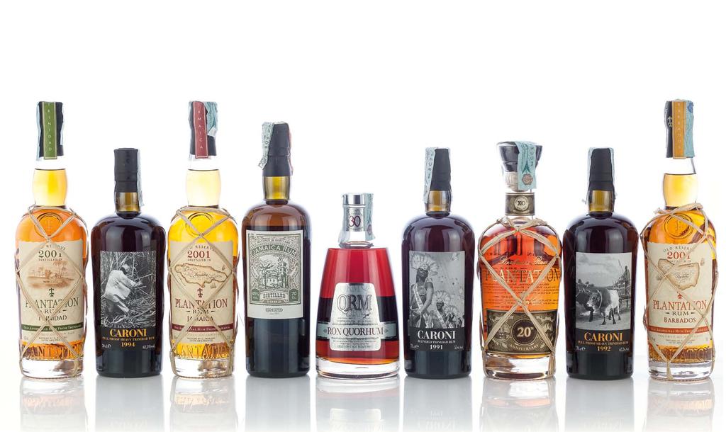 Selezione Prodotti 2015 Rum Abbiamo selezionato da ogni angolo del mondo le più rare etichette di