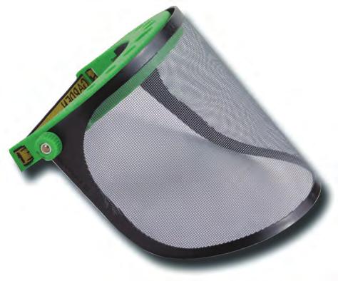 sweat protection Packaging: 10 pieces EN 166 1/1046 VISIERA A RETE RAISING MESH VISOR