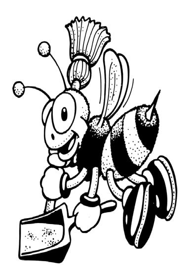 RESIDUI DALL AMBIENTE Le api bottinatrici eseguono un