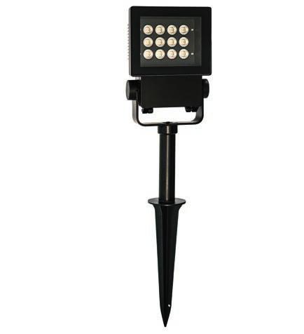 SCHEDA TECNICA 49S * 030 ** & 0000P0Q000 LED CON PICCHETTO A TERRA Descrizione del prodotto - Sorgente LED - Staffa di montaggio e Picchetto a terra - Rotazione 90 Colore - Nero RAL 9005, altri