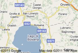 Il paese di missione Bolsena è un comune in provincia di Viterbo con più di 4.