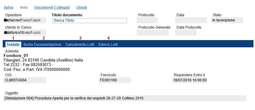 Offerta - Procedura a Lotti Mista Su una Procedura Mista alcuni lotti vengono gestiti con il criterio di offerta Economicamente più vantaggiosa ed altri lotti con criterio di offerta al prezzo più