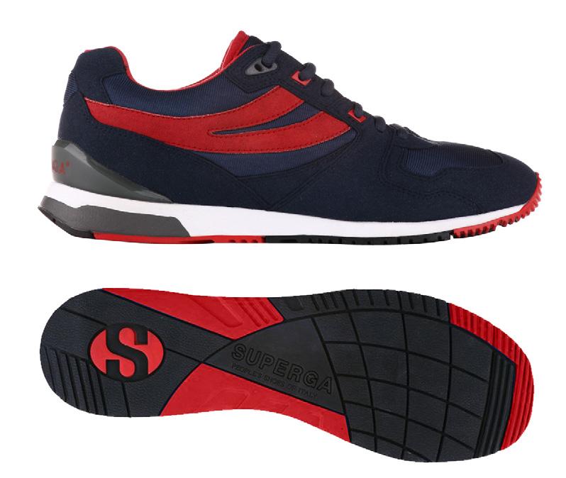 S006DP0 Sneaker running con tomaia in nylon e microfibra personalizzata