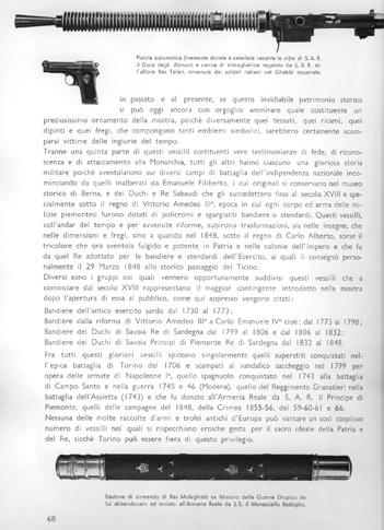 IMMAGINI 4. 1. Anonimo, Pistola Beretta N 199 e mitragliatrice R 118 già appartenute a ras Tafari e recuperate dai soldati italiani nel Ghebbì imperiale, 1936-37. Afsbsae 2.