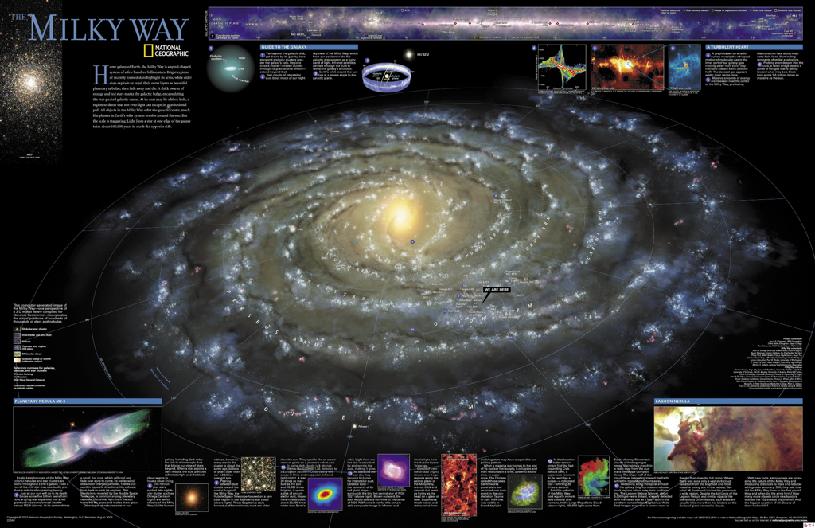 La Via Lattea 100 miliardi di