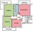 ME 155B CENTRALISSIMO inizio Viale Garibaldi, signorile terzo piano servito da ascensore, composto da ingresso, ampio soggiorno con terrazzino, cucina abitabile con poggiolo, due camere, bagno,