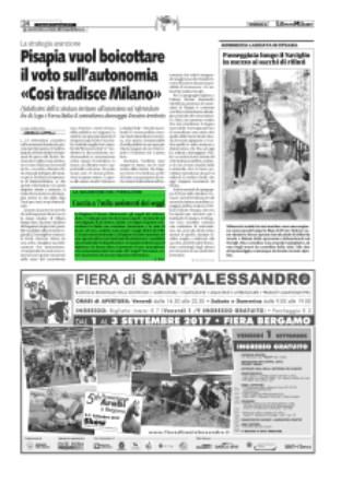 000 Quotidiano - Ed. Milano Dir. Resp.