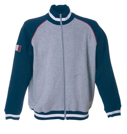 Nastro di rinforzo tricolore Bandiera italiana sul braccio GREY/NAVY