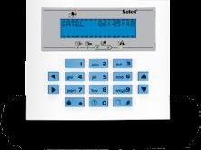 norma EN 50131 Grado 3 (INT-KLCD) retroilluminazione della tastiera e del display LED di stato del sistema allarmi