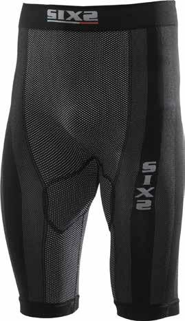 11 black carbon - Seamless Technology - Antistatic System Shorts in tessuto Carbon Underwear con fondello: traspirabilità, termoregolazione e protezione sempre al massimo.