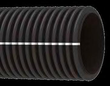 Tubo corrugato doppia parete per passaggio cavi. Garantisce una RESISTENZA AGLI UV notevolmente superiore a quella dei tradizionali materiali in coercio*.