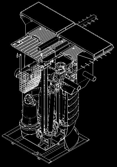 SOLLEVAMENTI mod MXS MAXISOL 9 30 8 9 3 6 5 4 6 9 8 6 5 4 3 3 tabella dati tecnici generali ispezioni elevazione icona modello volume totale volume utile Lu x La x Lu x h vasca camera valvole h