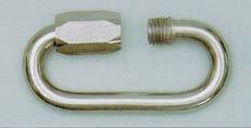 Grillo in acciaio inox AISI 316 con perno incassato per ancore Articolo Ø mm.