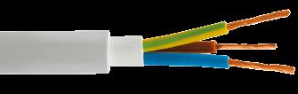 FG7OR PER ENERGIA / POWER CABLE cavo in pvc isolato in goa DI QUALITà G7 non propagante l incendio RUBBER INSULATED (G7), PVC SHEATHED FIRE RETARDANT CABLE CONDUTTORE ISOLANTE GUAINETTA GUAINA COLORE