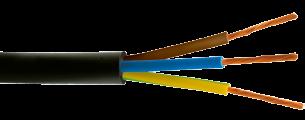 Isolante elettrico di cavi per cavetteria interna e resistenti alle alte temperature. Mescola termoplastica a base di polivinilcloruro di tipo TM3. Colori standard: bianco e nero.