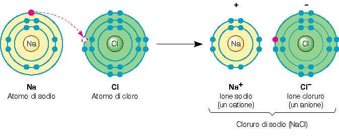 Legami ionici: l atomo più elettronegativo