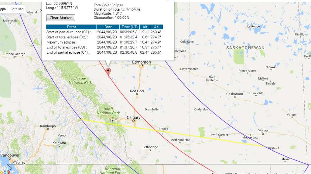 totale n. Calgary 18.